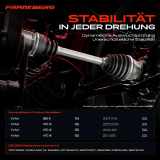 1x Antriebswelle Vorderachse Rechts für Volvo S80 II 124 V70 III 135 3.2L 2007-2015