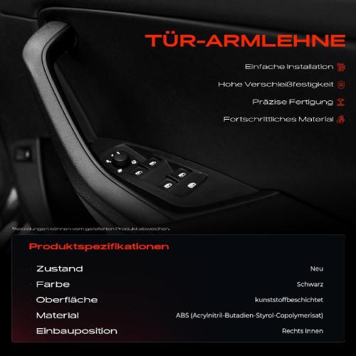 1x Türgriff Innenausstattung Rechts für BMW X3 F25 X4 F26 xDrive30d 2011-2018 Bild 1x Türgriff Innenausstattung Rechts für BMW X3 F25 X4 F26 xDrive30d 2011-2018