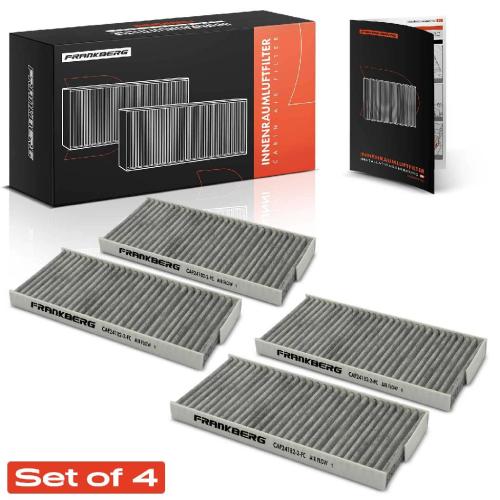 4x Innenraumfilter Aktivkohle für Mercedes-Benz Citan Opel Movano B Renault Kangoo Nissan Bild 4x Innenraumfilter Aktivkohle für Mercedes-Benz Citan Opel Movano B Renault Kangoo Nissan