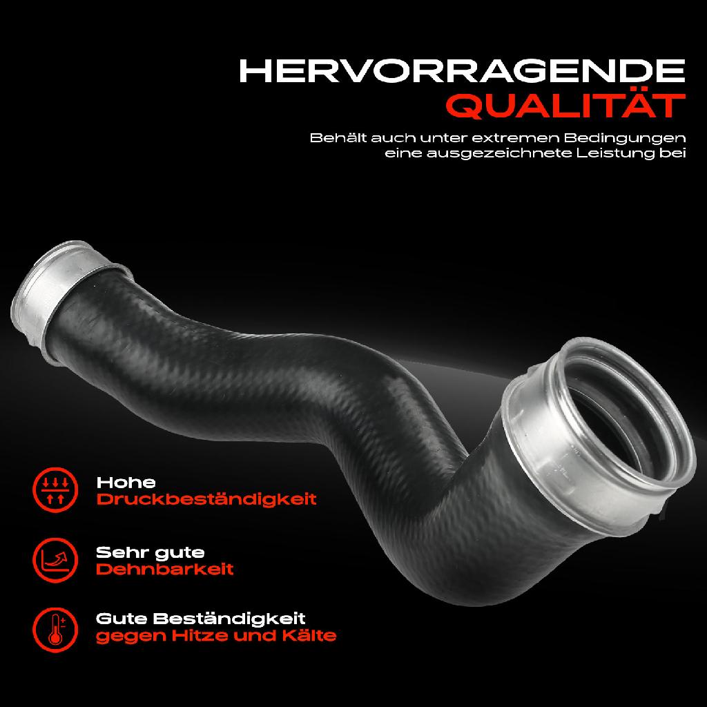 1x Kühlerschlauch Turboschlauch für Mercedes-Benz C-Klasse W203 C-Klasse Coupe CL203 S203 C209