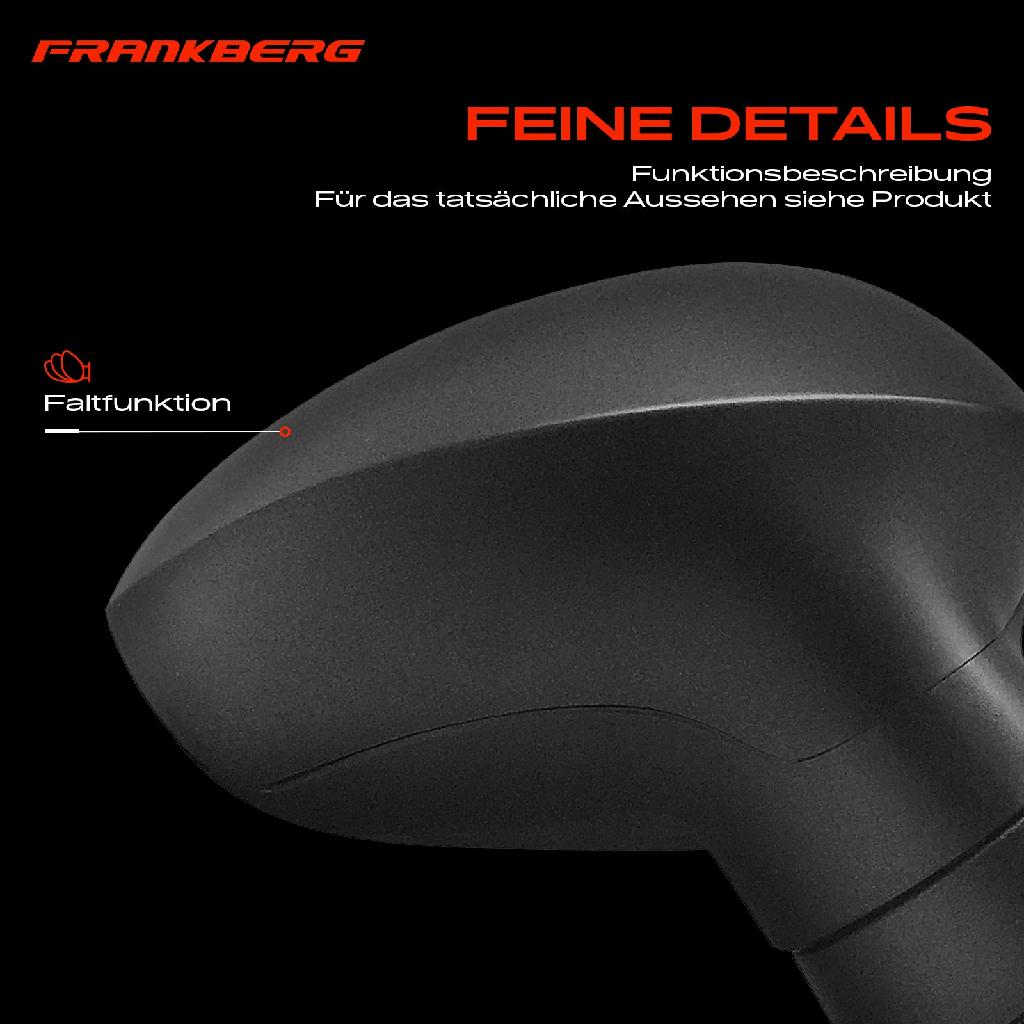 1x Außenspiegel Rechts für Seat Ibiza IV 6J5 6P1 6J1 6P5 6J8 6P8 Ibiza 2008-2017