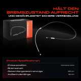 1x Seilzug Feststellbremse Hinterachse rechts für BMW 5er E60 5er Touring E61 520-550