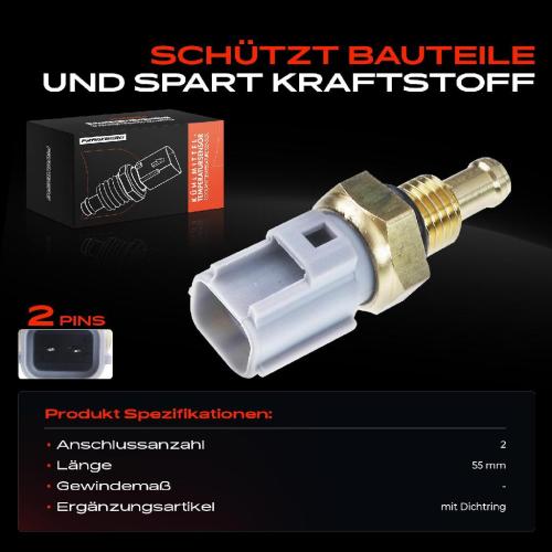 1x Kühlmitteltemperatur Sensor Temperatursensor für Ford C-Max Escort VI VII Focus Bild 1x Kühlmitteltemperatur Sensor Temperatursensor für Ford C-Max Escort VI VII Focus