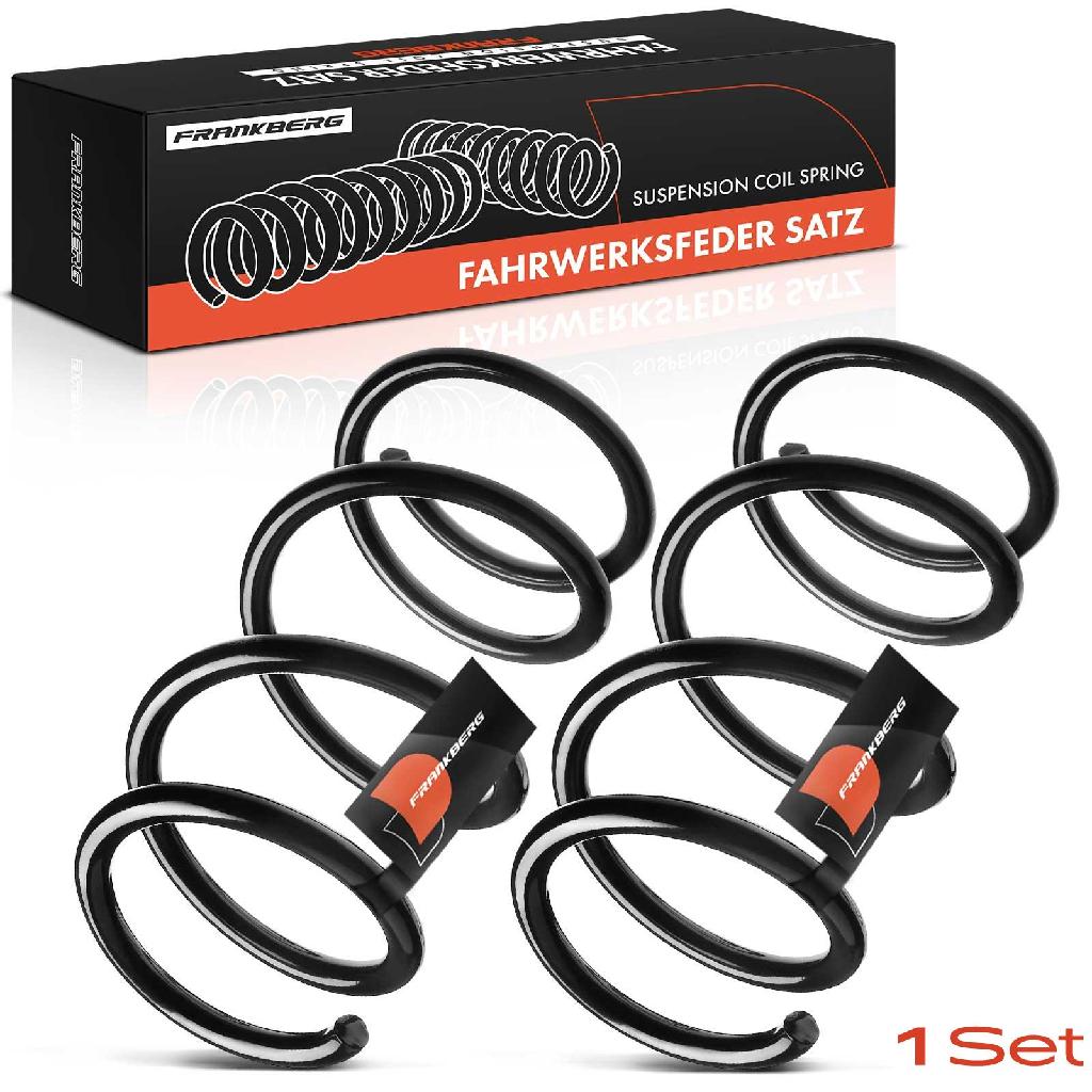 Frankberg 2x Fahrwerksfeder Vorderachse f r Renault Kangoo KC0/1 1.6L 1.9L 2001-2008