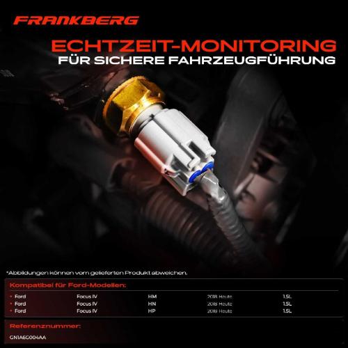 Frankberg 1x Kühlmitteltemperatur Sensor Temperatursensor für Ford Focus IV HN HM HP Bj ab 2018 Bild Frankberg 1x Kühlmitteltemperatur Sensor Temperatursensor für Ford Focus IV HN HM HP Bj ab 2018