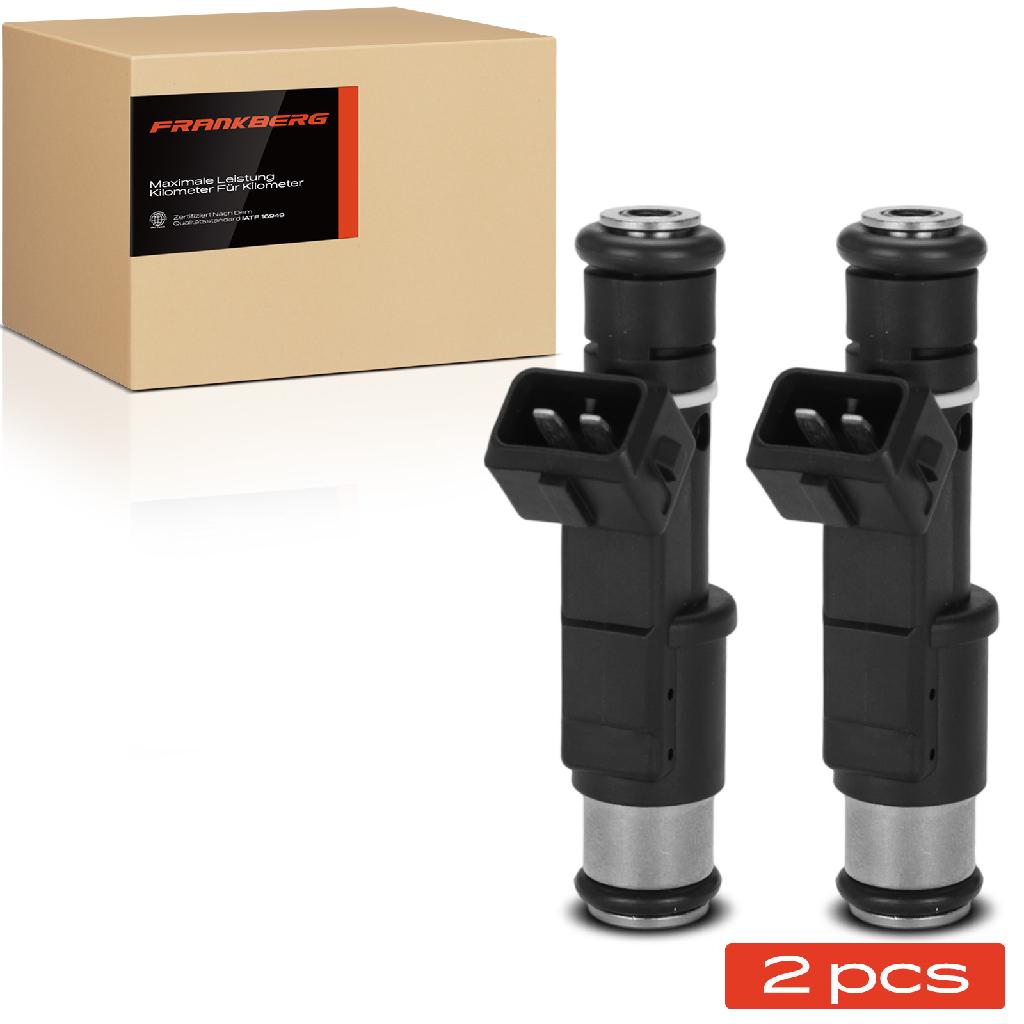 2x Einspritzventil Einspritzdüse für Peugeot 206 307 406 407 607 2.0L