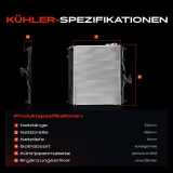 1x Kühler Wasserkühler Motorkühler für Hyundai i40 CW VF 1.1L 1.3L 1.4L 2002-2010