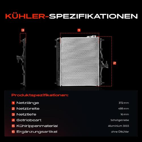 1x Kühler Wasserkühler Motorkühler für Hyundai i40 CW VF 1.1L 1.3L 1.4L 2002-2010 Bild 1x Kühler Wasserkühler Motorkühler für Hyundai i40 CW VF 1.1L 1.3L 1.4L 2002-2010