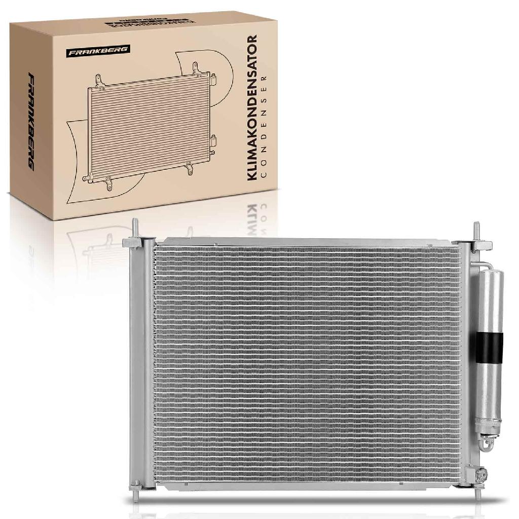 Frankberg 1x Kondensator Klimaanlage für Renault Twingo II CN0 1.2L Wind E4M 1.2L-1.6L