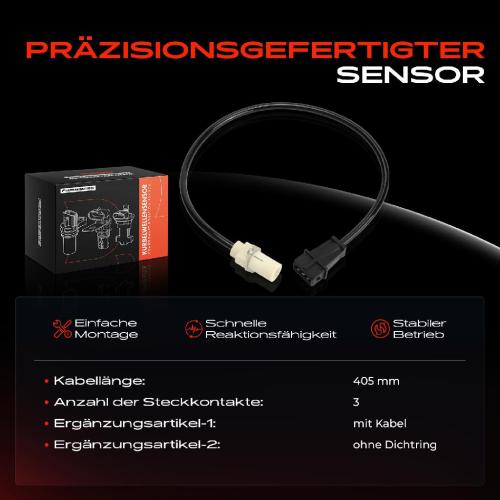 1x Kurbelwellensensor Impulsgeber für Fiat Cinquecento 170 Panda Seicento/600 0.9L Bild 1x Kurbelwellensensor Impulsgeber für Fiat Cinquecento 170 Panda Seicento/600 0.9L