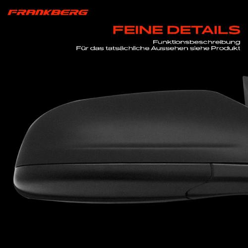 Frankberg 1x Außenspiegel Rechts für Opel Astra H Caravan Kasten/Kombi Stufenheck A04 L70 Bild Frankberg 1x Außenspiegel Rechts für Opel Astra H Caravan Kasten/Kombi Stufenheck A04 L70