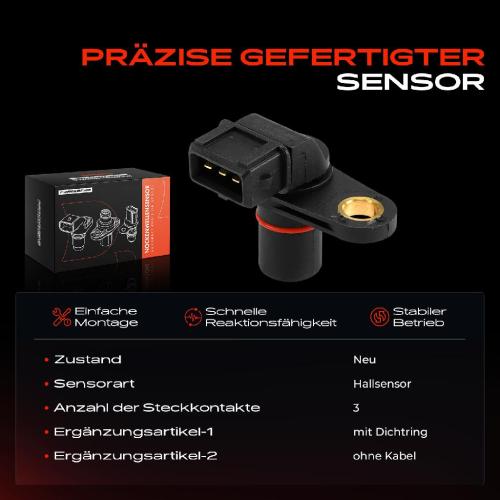 1x Nockenwellenposition Sensor für Chevrolet Aveo/Kalos T250 T255 1.2L Spark M300 1.0L 1.2L Bild 1x Nockenwellenposition Sensor für Chevrolet Aveo/Kalos T250 T255 1.2L Spark M300 1.0L 1.2L