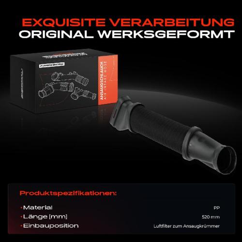 1x Ansaugschlauch, Luftfilter für Mercedes-Benz SL R231 2012-2020 Bild 1x Ansaugschlauch, Luftfilter für Mercedes-Benz SL R231 2012-2020