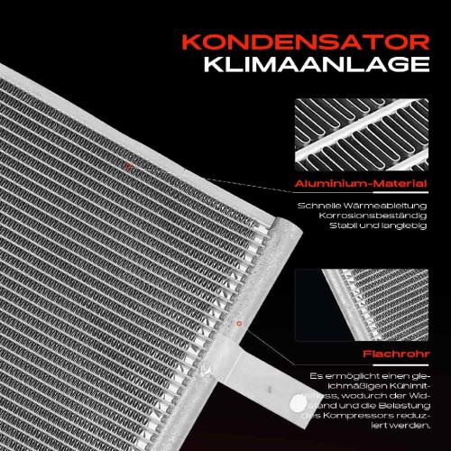 1x Kondensator Klimaanlage für VW Golf VII 5G1 BE1 BE2 BQ1 Crafter MAN Bj ab 2014 Bild 1x Kondensator Klimaanlage für VW Golf VII 5G1 BE1 BE2 BQ1 Crafter MAN Bj ab 2014