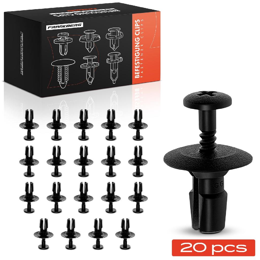 20x Befestigungsclips Motorhaube für BMW 5er E39 520-540 X5 E53 3.0L-4.8L