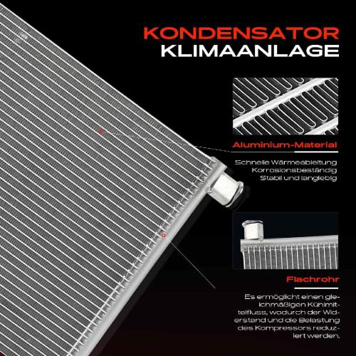 Frankberg 1x Kondensator Klimaanlage für Renault Trafic III JG FG EG BJ Bj ab 2015 Bild Frankberg 1x Kondensator Klimaanlage für Renault Trafic III JG FG EG BJ Bj ab 2015