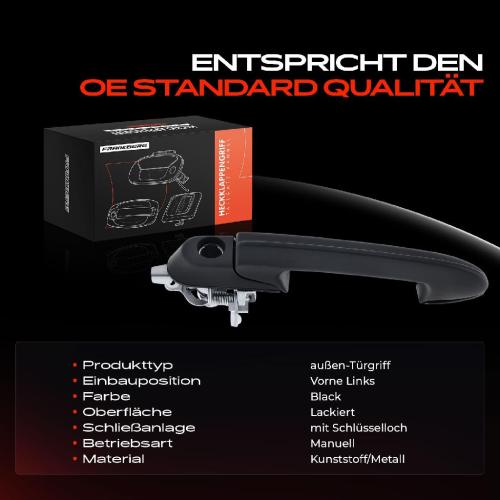 1x Türgriff Vorne Links außen für Fiat Marea Weekend 1.2L 1.4L 1.6L 1.8L 1.9L 2.0L 2.4L 1996-2003 Bild 1x Türgriff Vorne Links außen für Fiat Marea Weekend 1.2L 1.4L 1.6L 1.8L 1.9L 2.0L 2.4L 1996-2003