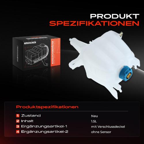 1x Ausgleichsbehälter Kühlmittelbehälter für Peugeot Boxer Fiat Ducato Citroën Jumper Bild 1x Ausgleichsbehälter Kühlmittelbehälter für Peugeot Boxer Fiat Ducato Citroën Jumper