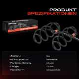 2x Fahrwerksfeder Vorderachse für Citroën DS5 Peugeot 308 CC 4B 1.6L 2.0L 2009-2015