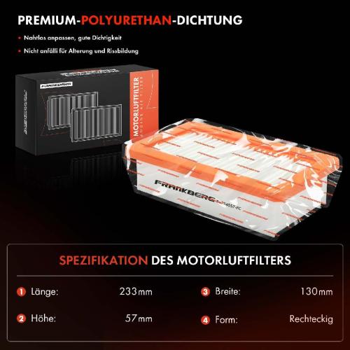 2x Luftfilter Filtereinsatz für Nissan Micra V Juke Renault Clio V Captur Bild 2x Luftfilter Filtereinsatz für Nissan Micra V Juke Renault Clio V Captur