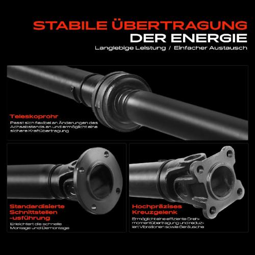 Frankberg 1x Kardanwelle Gelenkwelle Hinterachse für Nissan X-Trail T31 2.0L 2.5L 2007-2013 Bild Frankberg 1x Kardanwelle Gelenkwelle Hinterachse für Nissan X-Trail T31 2.0L 2.5L 2007-2013