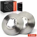 Frankberg 2x Bremsscheiben Vorderachse für Ford Transit Bus Kasten Pritsche/Fahrgestell Tourneo 2006-2014