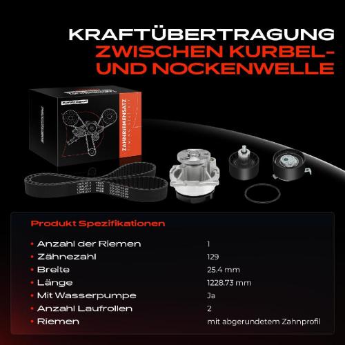 1x Zahnriemensatz Zahnriemen Wasserpumpe für Ford Focus DAW Mondeo II BAP BFP BNP Bild 1x Zahnriemensatz Zahnriemen Wasserpumpe für Ford Focus DAW Mondeo II BAP BFP BNP