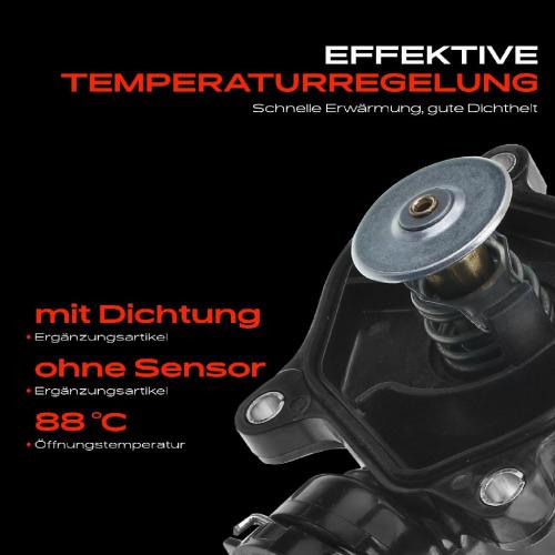 1x Thermostat Kühlmittel für BMW E87 E46 E90 E91 E92 E93 E60 E61 E63 E65 X3 X5 X6 Bild 1x Thermostat Kühlmittel für BMW E87 E46 E90 E91 E92 E93 E60 E61 E63 E65 X3 X5 X6