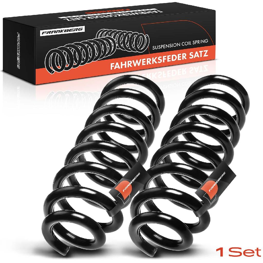 Frankberg 2x Fahrwerksfeder Hinterachse für Audi Q7 4LB 4MB 4MG 3.0L 2006-2019