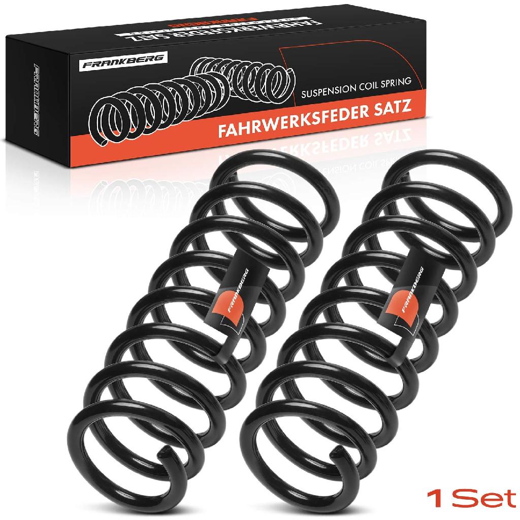 Frankberg 2x Fahrwerksfeder Hinterachse für KIA Cee'D Schrägheck ED Pro Cee'D 1.4L 1.6L 2.0L 2009-2013
