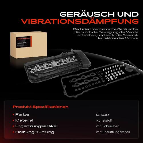 1x Ventildeckel Zylinderkopfhaube für BMW 3er E46 5er E39 7er E38 X5 E53 Z3 E36 M52/M54 Bild 1x Ventildeckel Zylinderkopfhaube für BMW 3er E46 5er E39 7er E38 X5 E53 Z3 E36 M52/M54