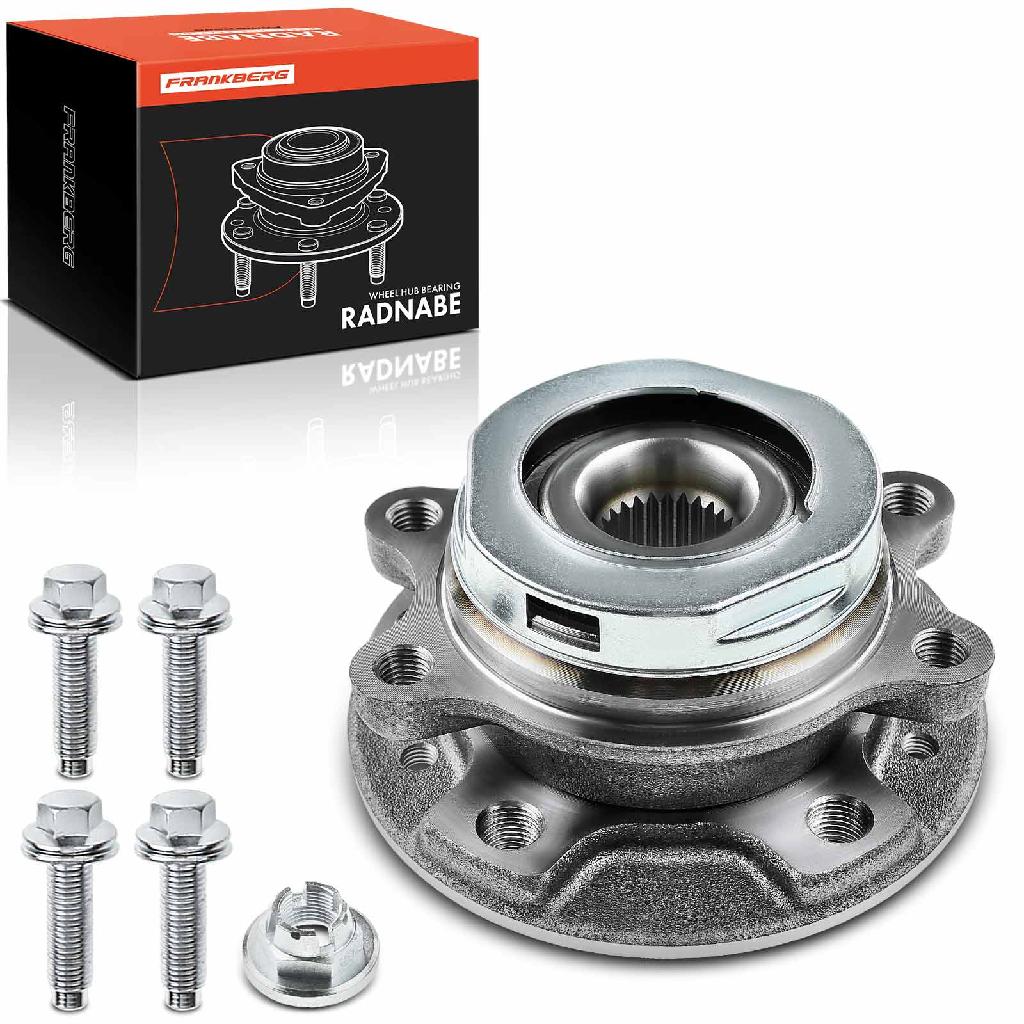 Frankberg 1x Radnabe Radlagersatz Vorderachse beidseitig für Renault Laguna Coupe III Grandtour Latitude