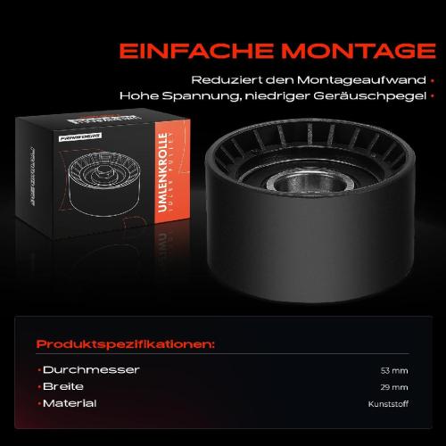 1x Umlenkrolle Führungsrolle für Opel Astra Alfa Romeo Fiat Brava Lancia Bild 1x Umlenkrolle Führungsrolle für Opel Astra Alfa Romeo Fiat Brava Lancia