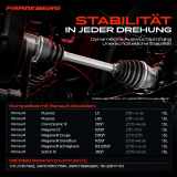 1x Antriebswelle Vorderachse Links für Renault Fluence L3 Megane EZ0/1 Scénic III JZ0/1 1.5L