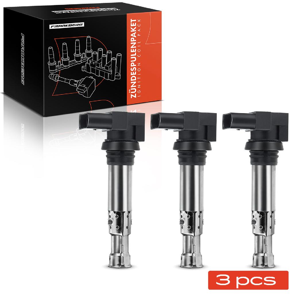 Frankberg 3x Z ndmodul Z ndspule f r VW Golf Plus V VI Polo Passat Beetle Bora Variant Caddy Kasten/MPV