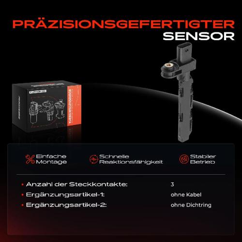 1x Kurbelwellensensor Impulsgeber für BMW 1er 2er 3er 4er 5er 6er 7er X1 X2 X3 X4 X5 X6 X7 MINI Bild 1x Kurbelwellensensor Impulsgeber für BMW 1er 2er 3er 4er 5er 6er 7er X1 X2 X3 X4 X5 X6 X7 MINI