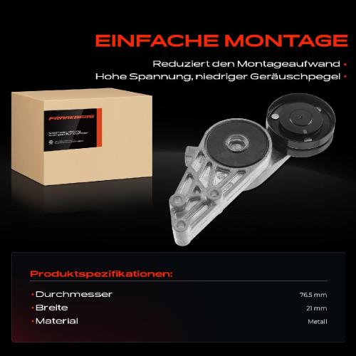 1x Spannrolle Riemenspanner für VW Passat Audi A4 A6 Skoda Superb Bild 1x Spannrolle Riemenspanner für VW Passat Audi A4 A6 Skoda Superb