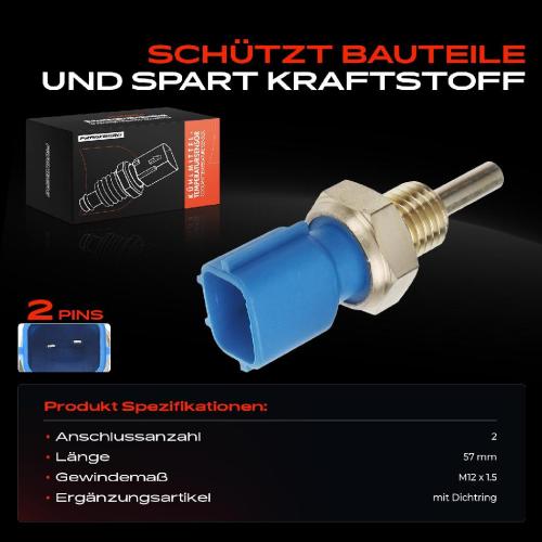 1x Kühlmitteltemperatur Sensor Temperatursensor für Nissan Almera I II Micra II III Bild 1x Kühlmitteltemperatur Sensor Temperatursensor für Nissan Almera I II Micra II III