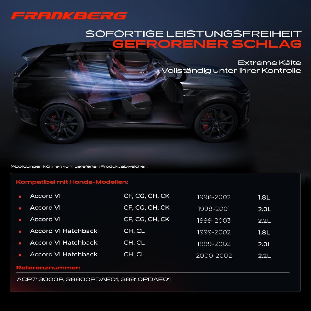 1x Klimakompressor für Honda Accord VI CF CG CH CK CL 1.8L 2.0L 2.2L 1998-2002