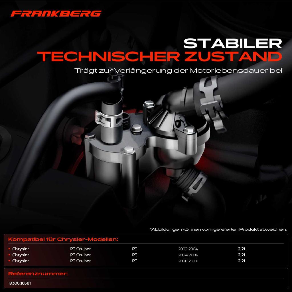 1x Thermostat Kühlmittel für Chrysler PT Cruiser 2.2L 2002-2010