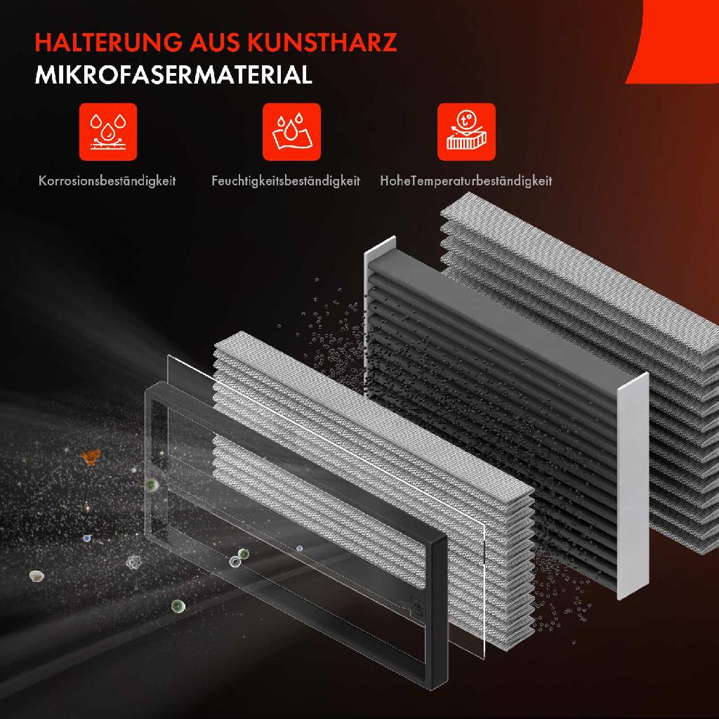 2x Luftfilter Filtereinsatz für Honda Accord VIII CU 2.0L 2008-2015 Benzin