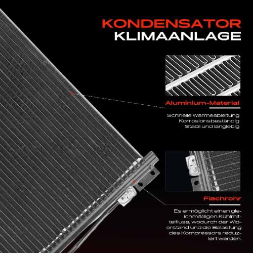 Frankberg 1x Kondensator Klimaanlage für Mazda 323 F/S VI 2.0L 1998-2004 Bild Frankberg 1x Kondensator Klimaanlage für Mazda 323 F/S VI 2.0L 1998-2004