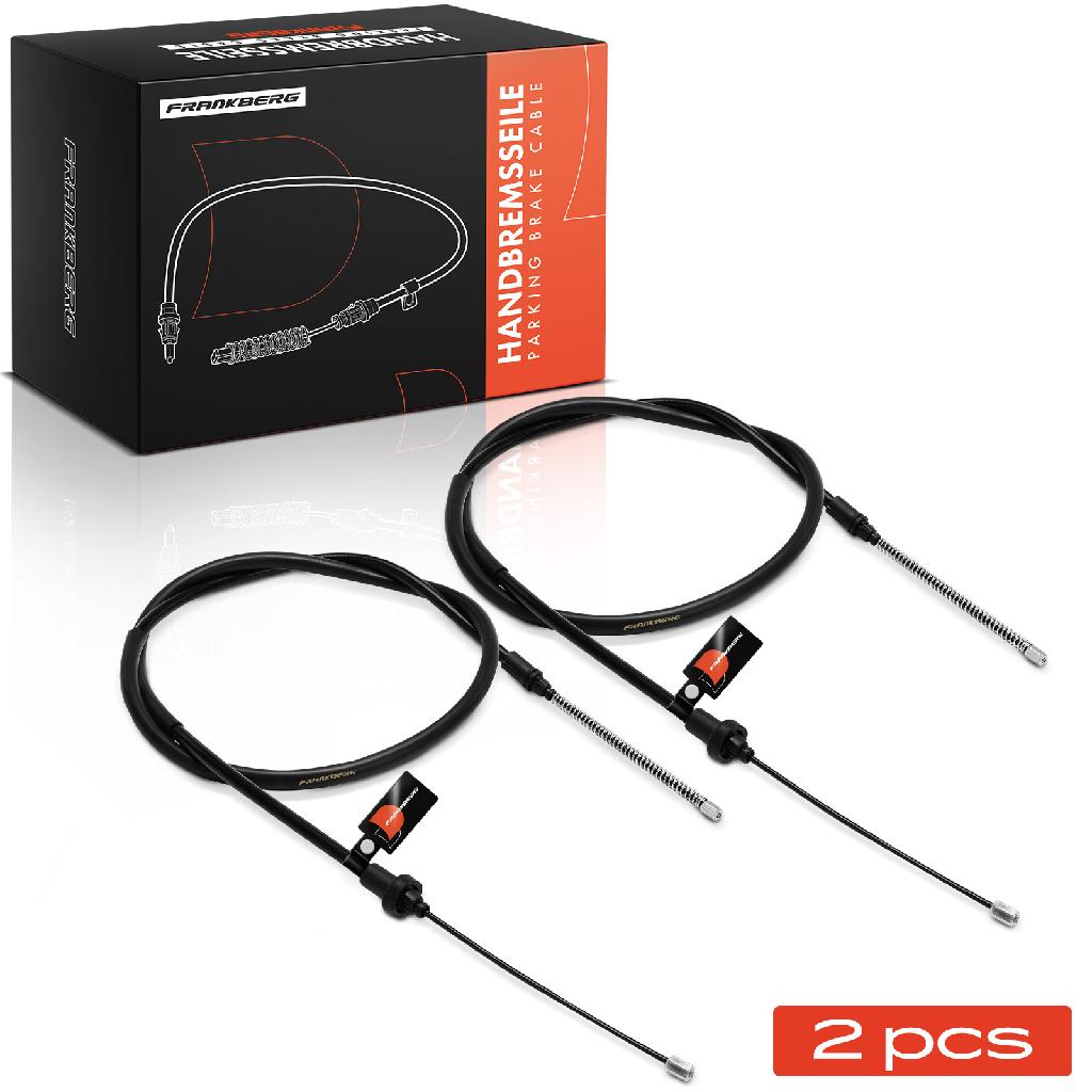 2x Seilzug Feststellbremse Hinterachse beidseitig für Peugeot 206 2L 2E Partner 5 G
