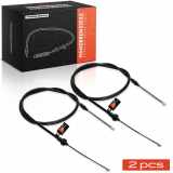 2x Seilzug Feststellbremse Hinterachse beidseitig für Peugeot 206 2L 2E Partner 5 G