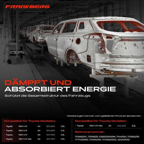 1x Stossfänger Stoßstangenträger für Toyota RAV 4 IV A4 Van 2012-2019 Bild 1x Stossfänger Stoßstangenträger für Toyota RAV 4 IV A4 Van 2012-2019