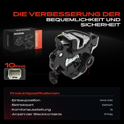 1x Türschloss Vorne Links für Lexus GS IS C II III RX Toyota Land Cruiser 200 Prado Bj ab 2005 Bild 1x Türschloss Vorne Links für Lexus GS IS C II III RX Toyota Land Cruiser 200 Prado Bj ab 2005