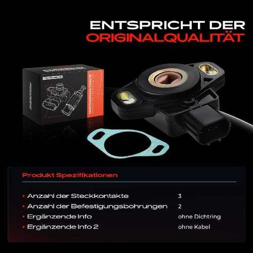 1x Sensor Drosselklappenstellung für Honda Accord VII Element 2.4L Bild 1x Sensor Drosselklappenstellung für Honda Accord VII Element 2.4L