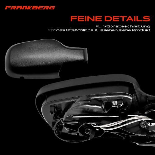 Frankberg 1x Außenspiegel Rechts für Renault Clio III Grandtour BR0/1 CR0/1 KR0/1 2005-2014 Bild Frankberg 1x Außenspiegel Rechts für Renault Clio III Grandtour BR0/1 CR0/1 KR0/1 2005-2014