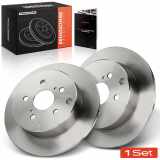 2x Bremsscheiben Hinterachse für Toyota Corolla Verso 1.6L 1.8L 2.0L 2.2L 2004-2009