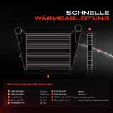 1x Ladeluftkühler Turbokühler für VW Golf VI Passat Audi A3 TT Seat Leon Altea XL